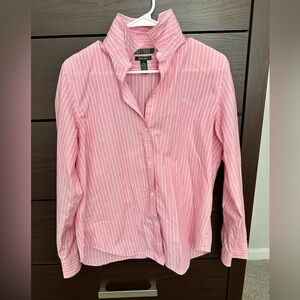 Ralph Lauren, Pink Oxford, shirt, size 12